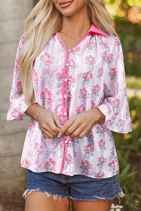 Total Flirt Floral Top