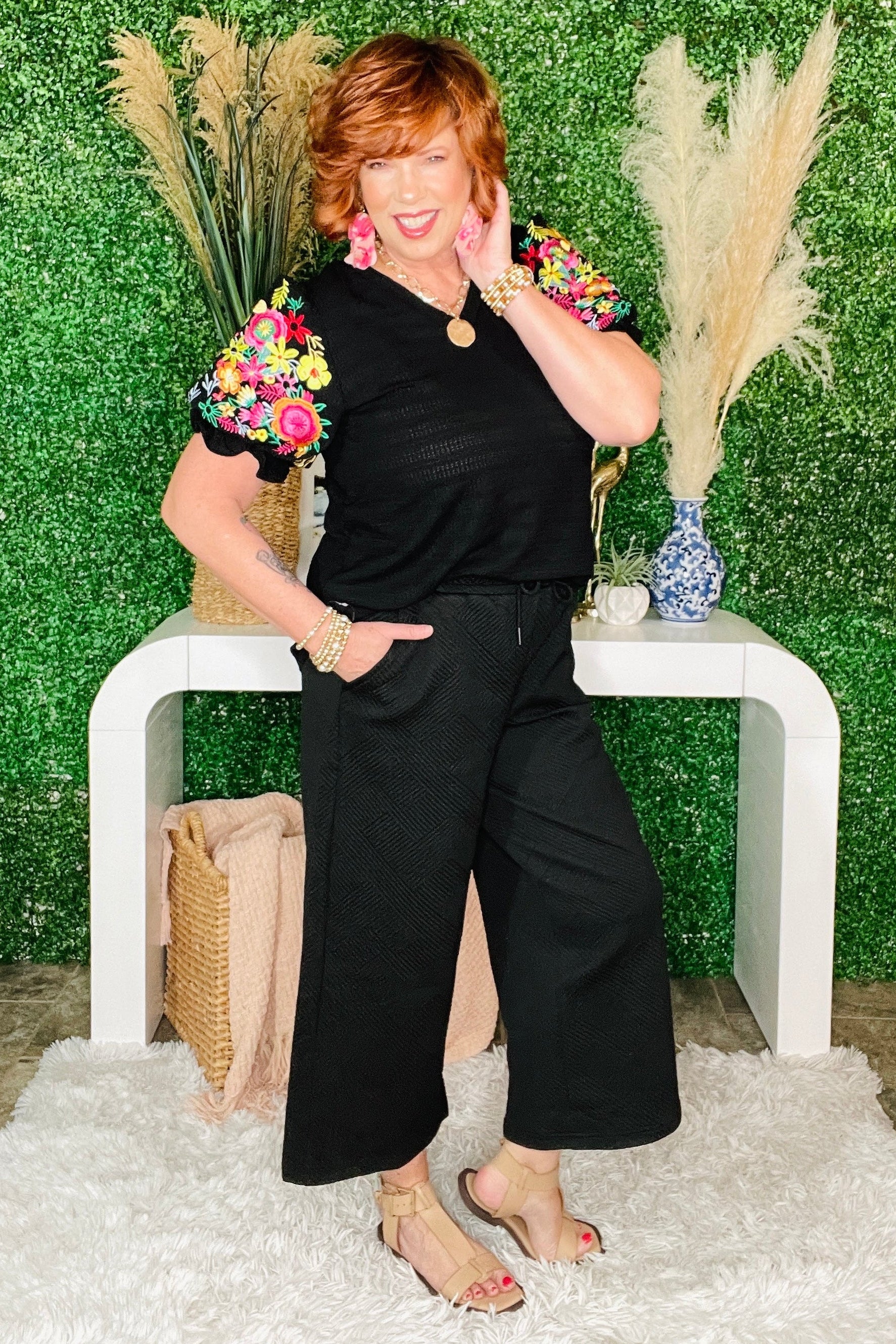 You Got This Black Pant - P061BK