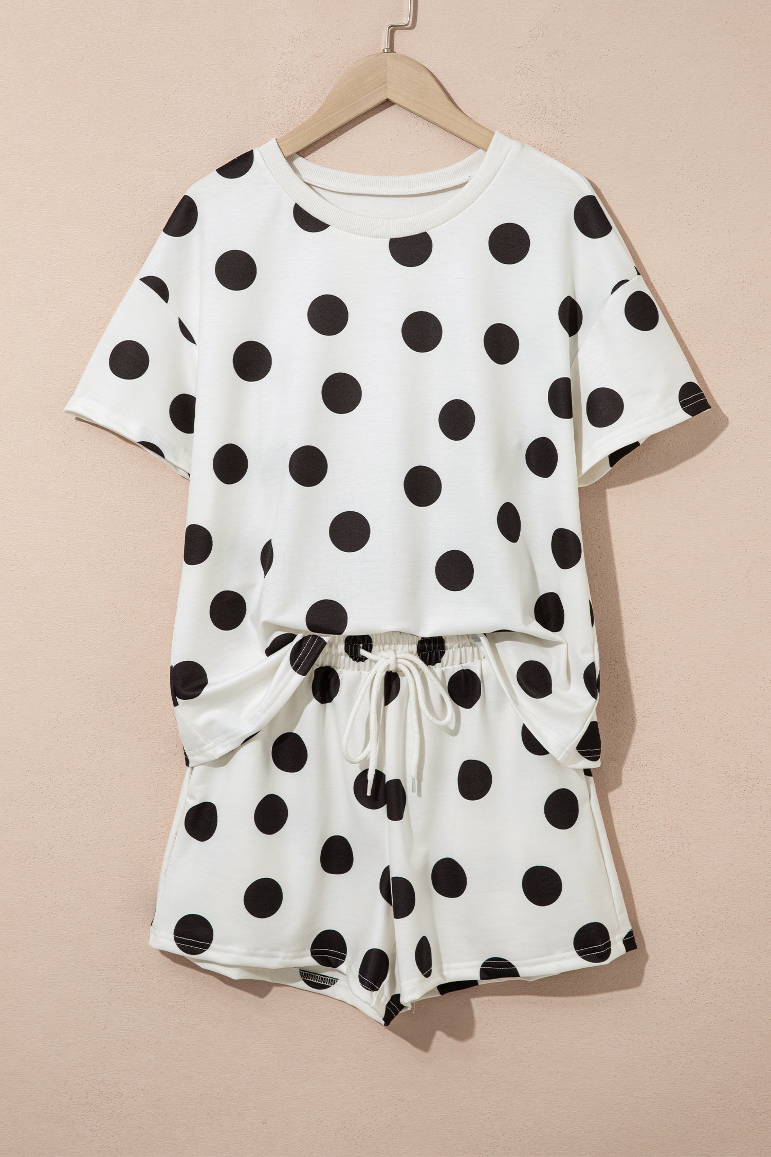 Chic Spotlight Black Polka Dot 2 pc Set