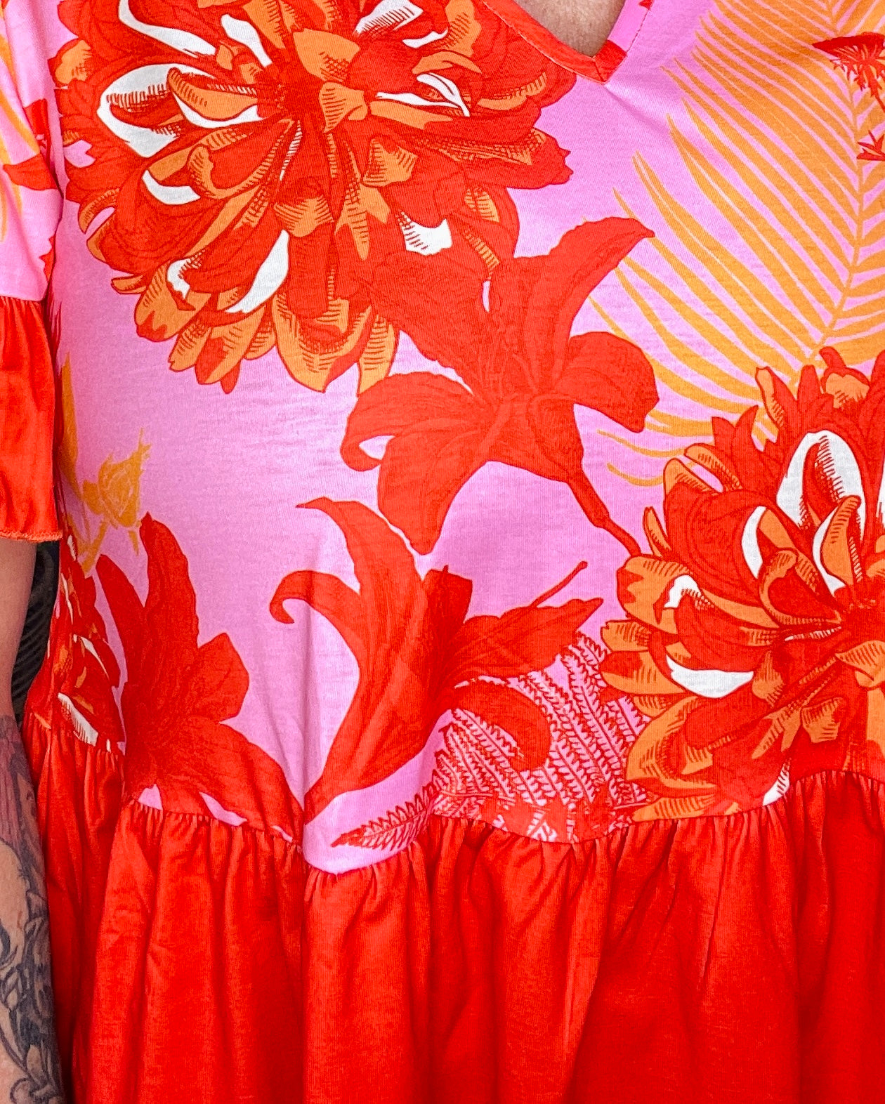 Floral Never Fails Top - S091PK