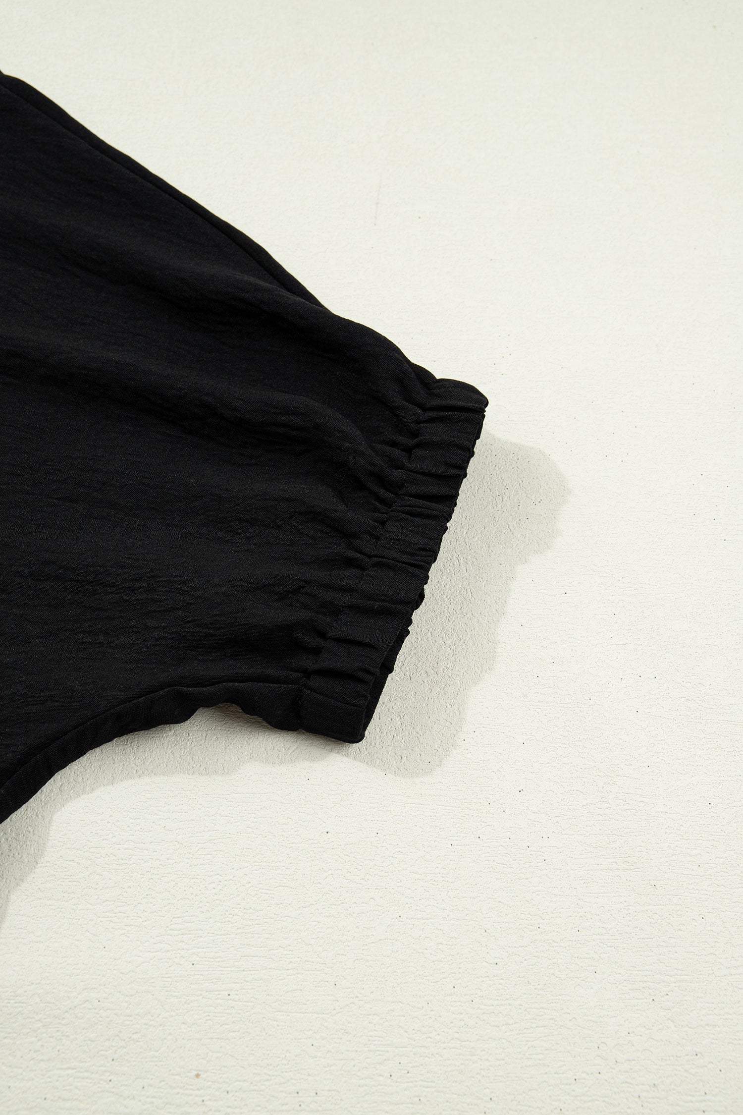 Just Feels Like Me Black Leopard Trim Dolman Top