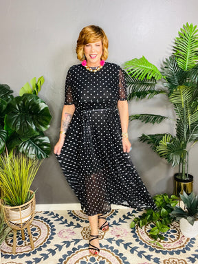 Connect The Dots Dress - DR181BK