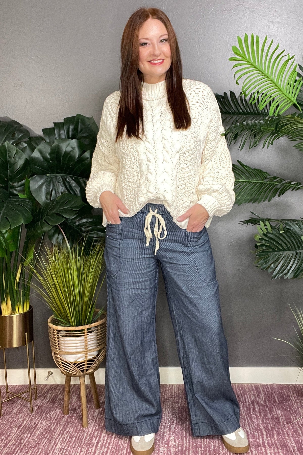 Over My Head Chenille Sweater - S164CM