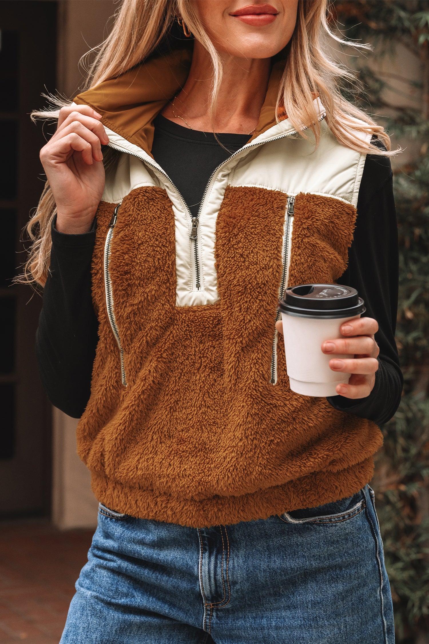 Warm Fuzzy Feeling Vest