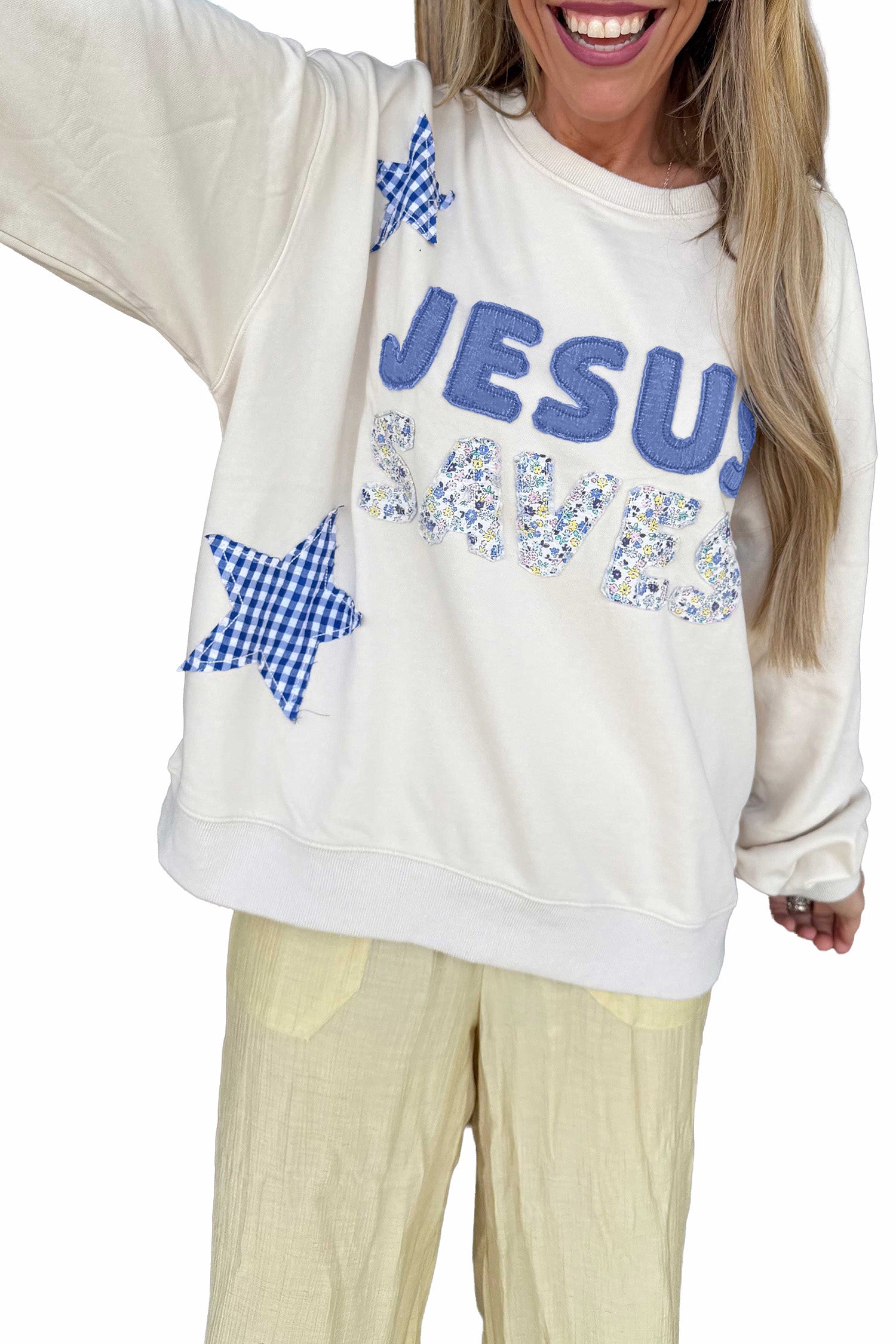 Jesus Saves Sweatshirt (2 Colors)