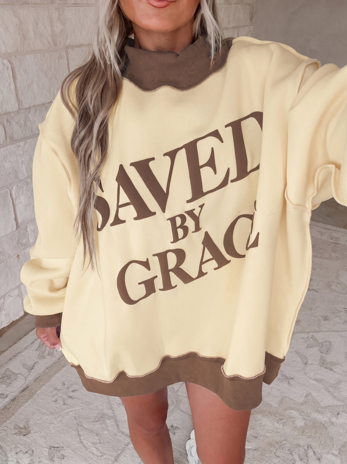 Saved By Grace Sweatshirt (2 Colors)