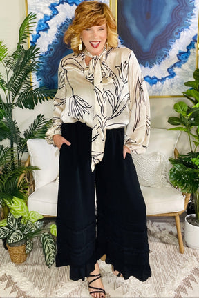 Upper Class Sass Top - T030CH