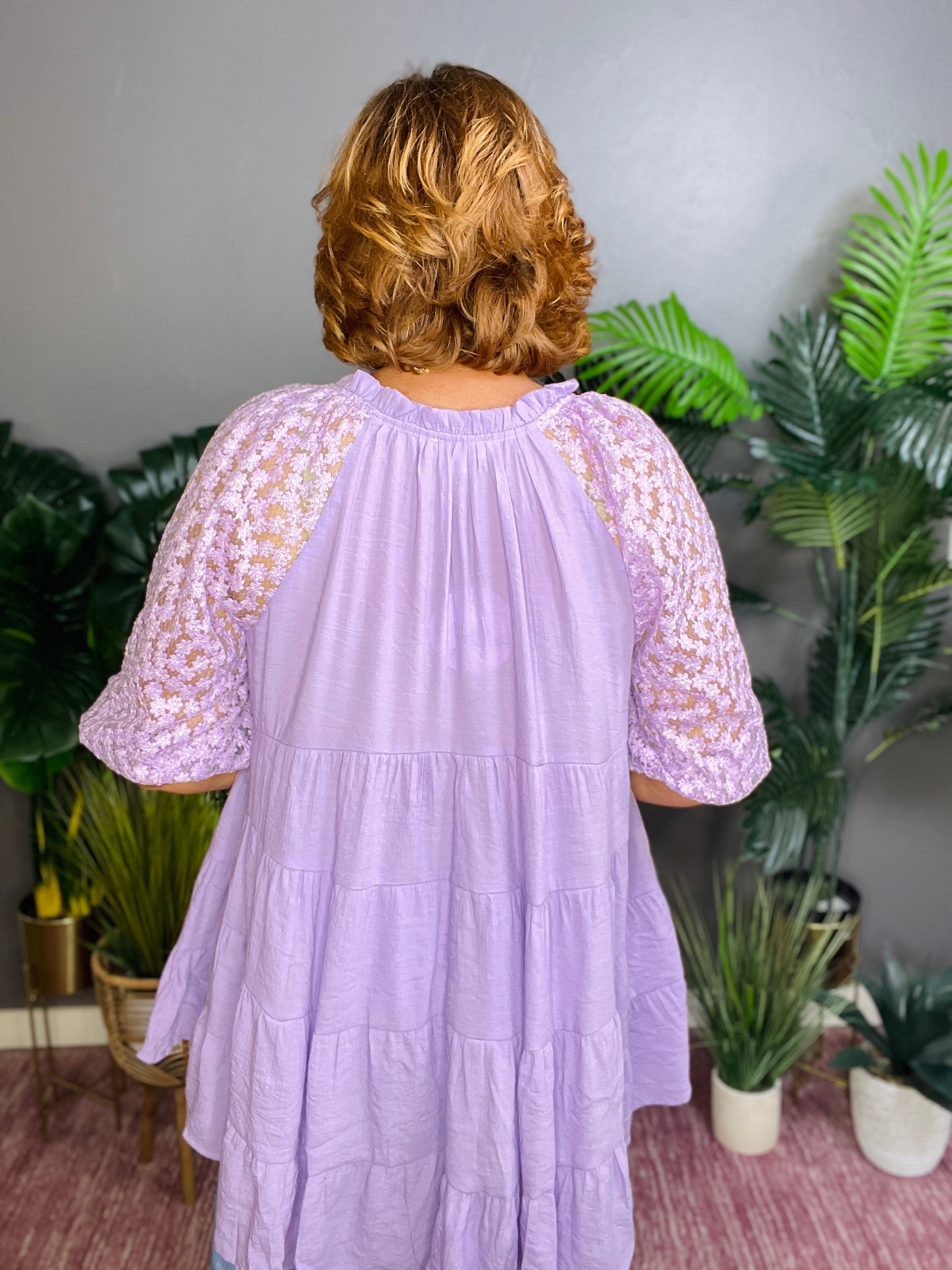 Fairest Of Them All Lavender Top - S479LV
