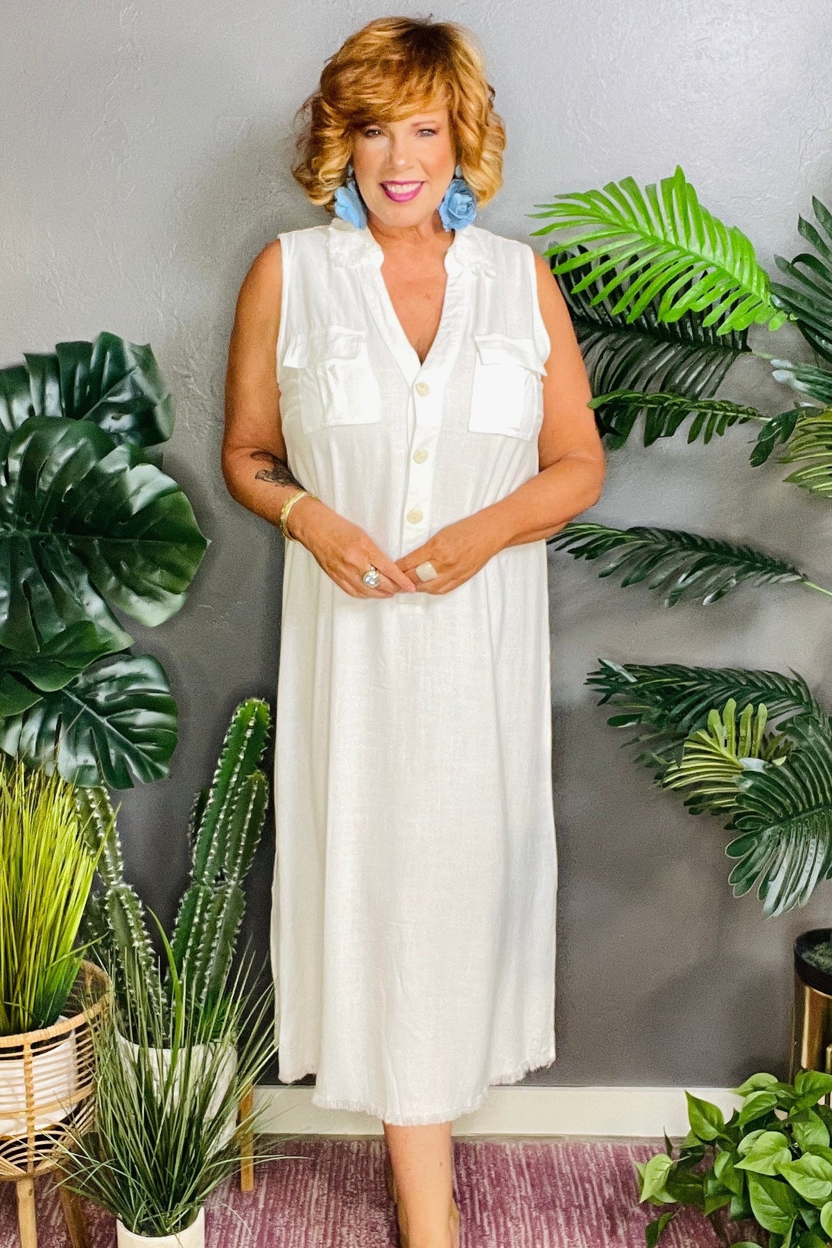 Days Like This Off White Dress - DR121OW