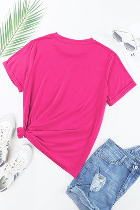 The Perfect Tee Rose Red