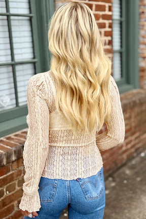 Lace All The Way Sheer Lace Top