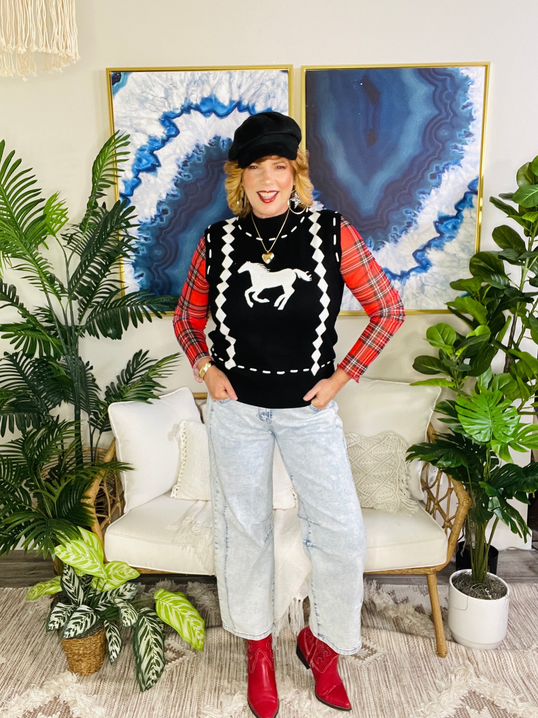 Cool Girl Denim Barrel Jeans