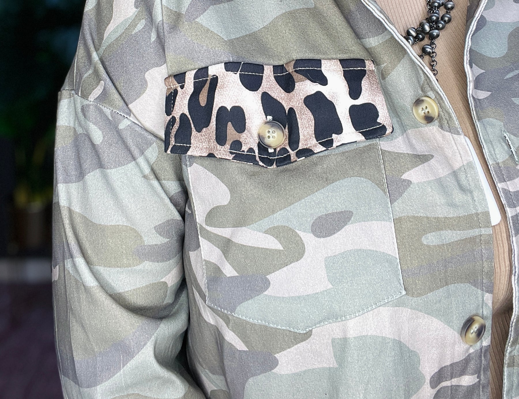 Can You See Me Now Camo jacket - OT038CA