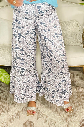 Camo Couture Wide Leg Pants
