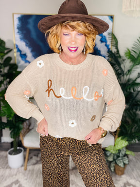 Well Hello There Sweater