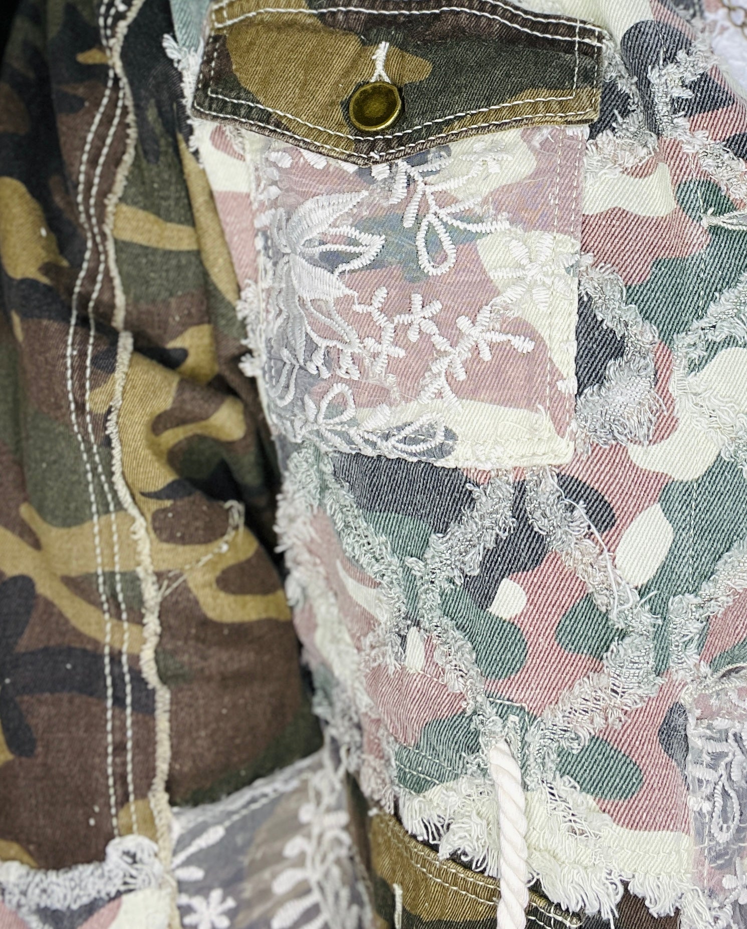 Patch Your Own Way Camo Jacket - OT114CAM
