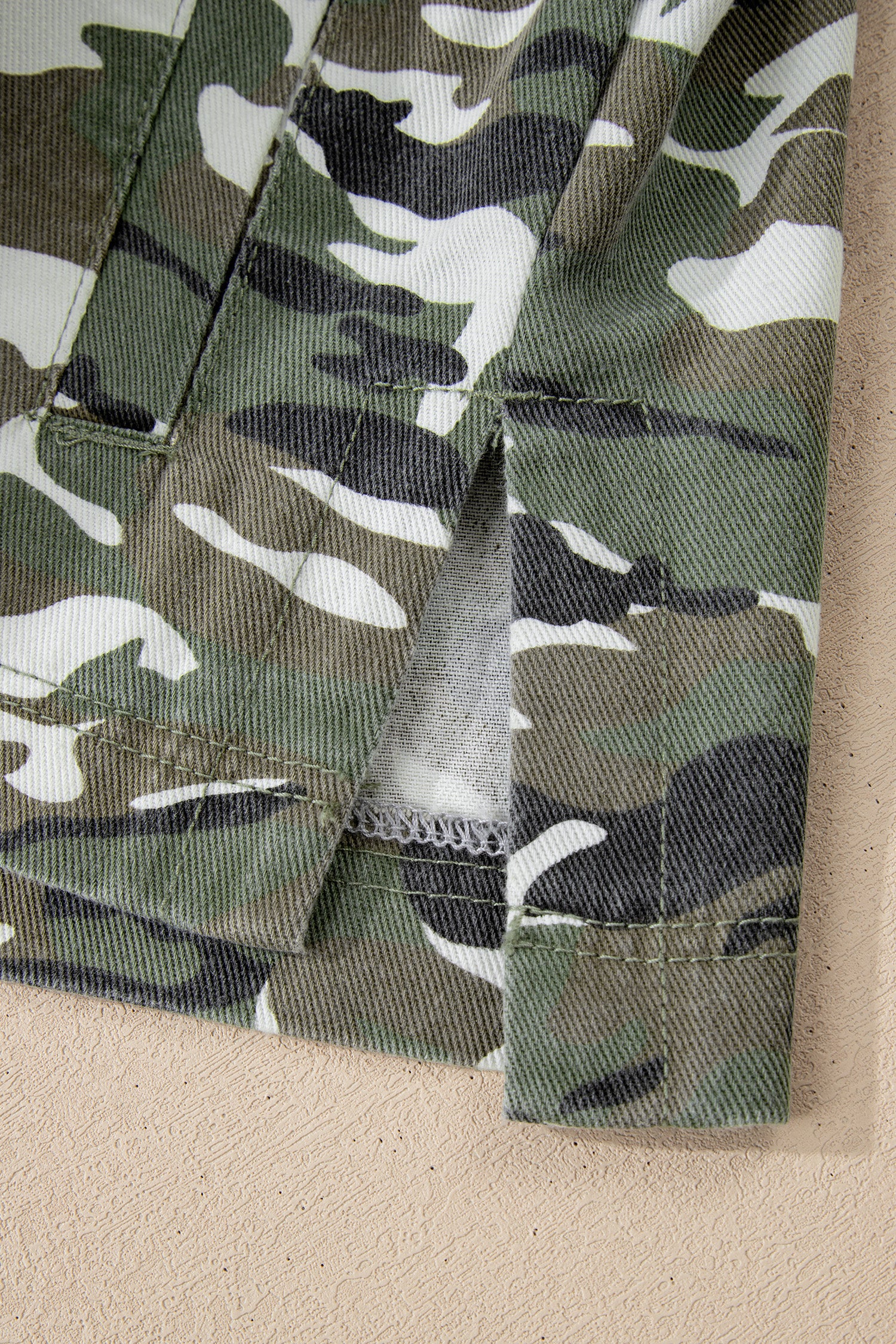 Run With It Camo Jacket