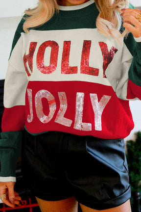 Holly Jolly Christmas Sweater (2 Colors)
