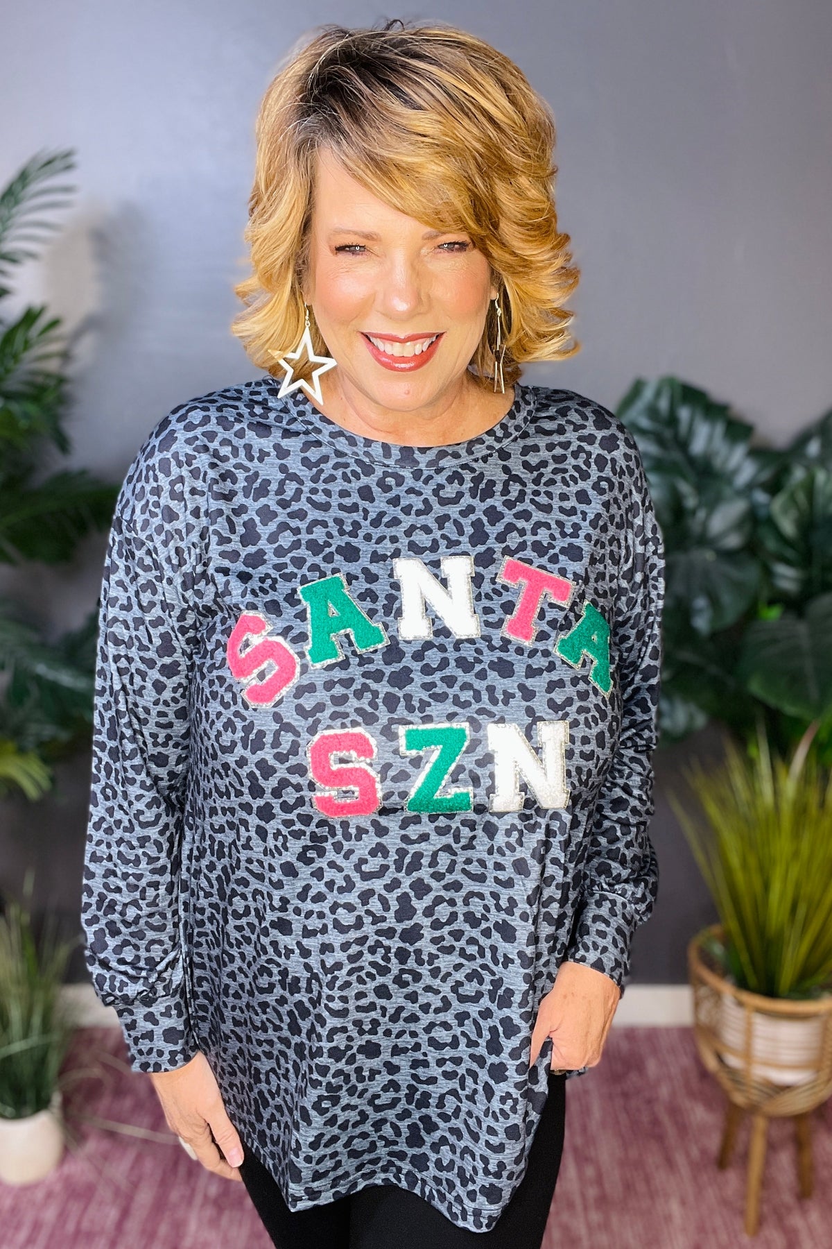Santa Season Top - S058LE