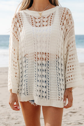 Sunset Key Knit Sweater