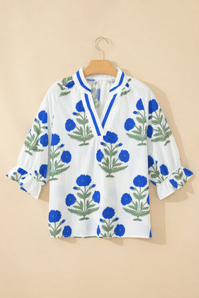 That Girl Energy Flower Print Top