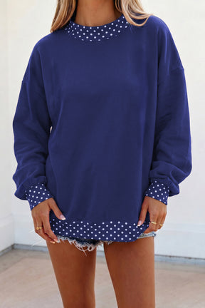 Something About Her Polka Dot Sweatshirt (9 Colors)