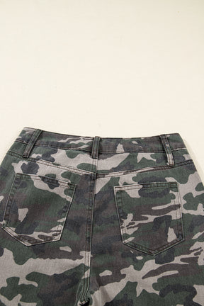 Catch Me If You Can Camo Cargo Wide Leg Pants