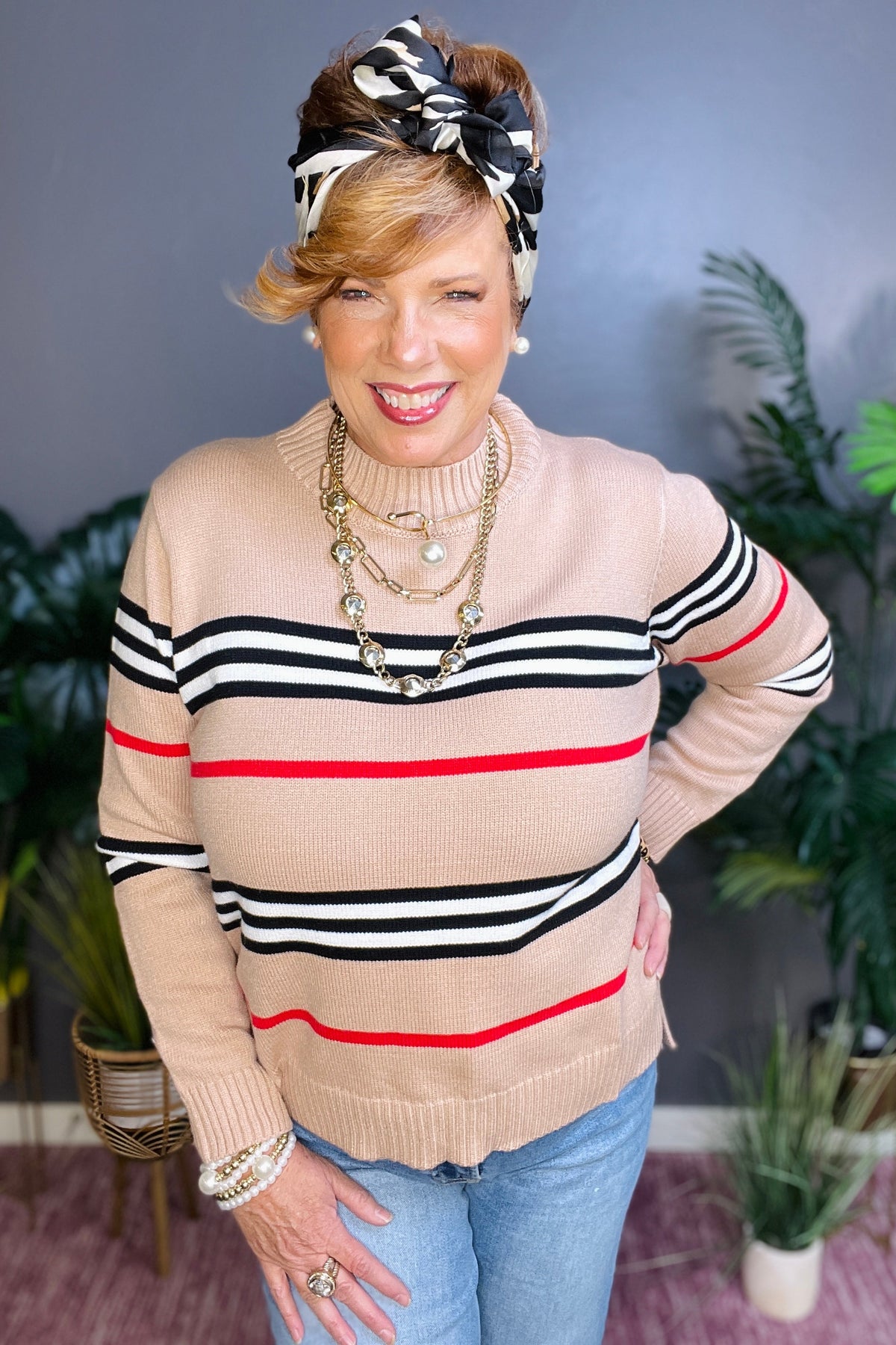 It's A Classic Sweater Top - S079BU