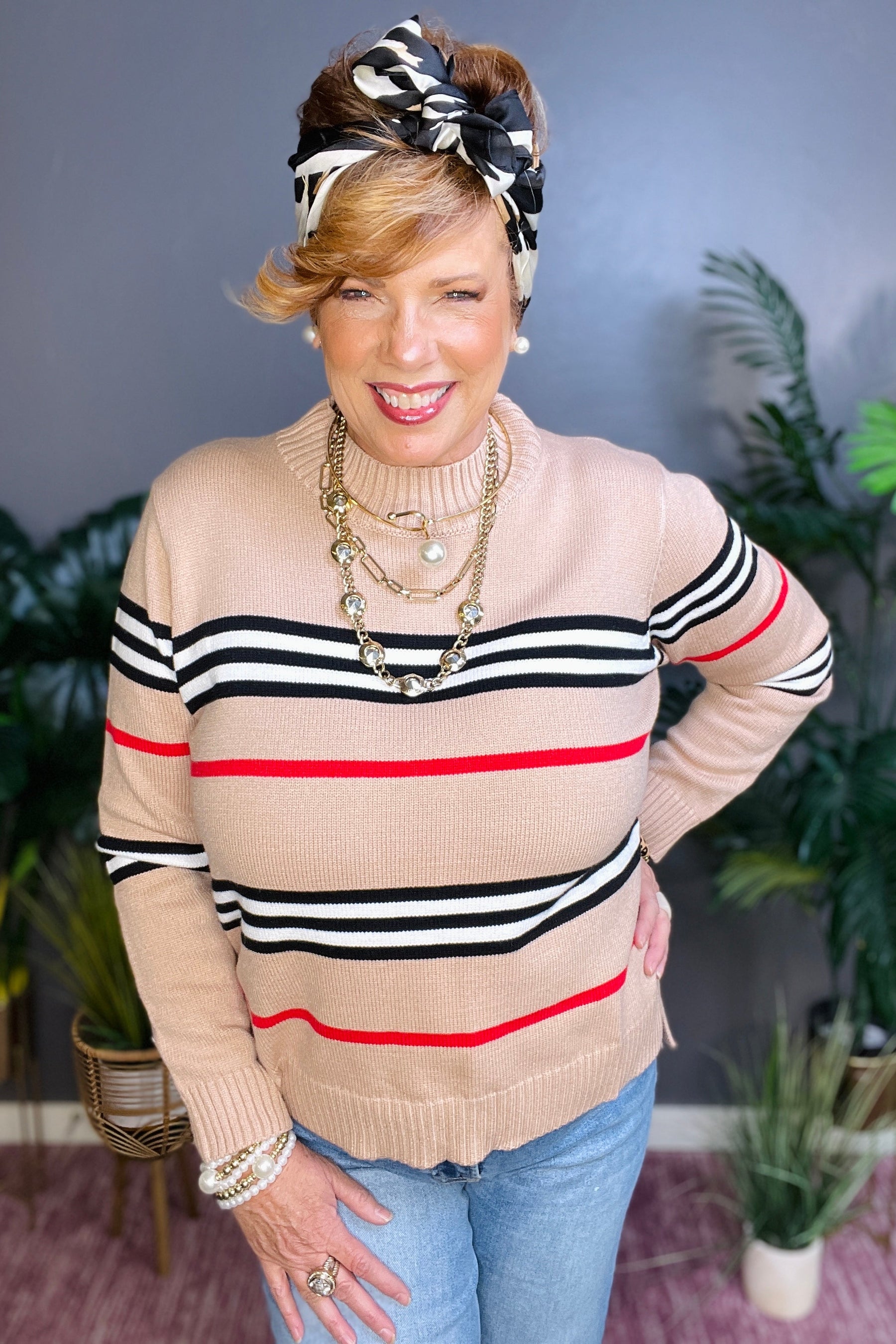 It's A Classic Sweater Top - S079BU