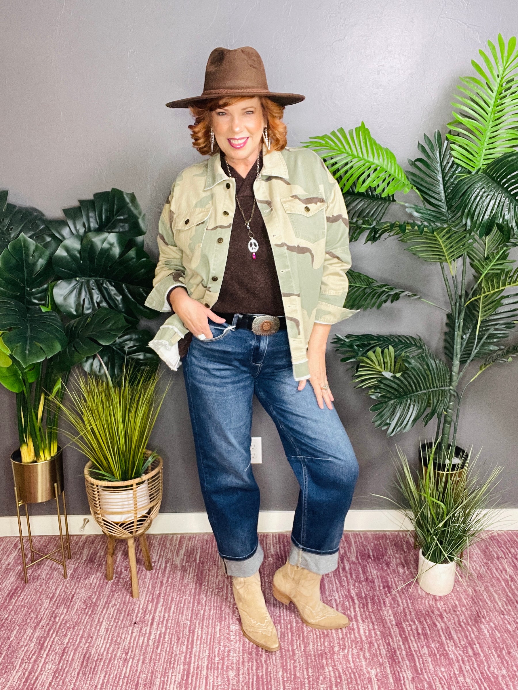 Peace Of Mind Camo Jacket - OT109CAM