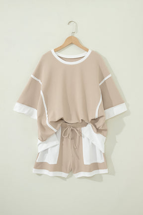 Latte Love Top And Short Set