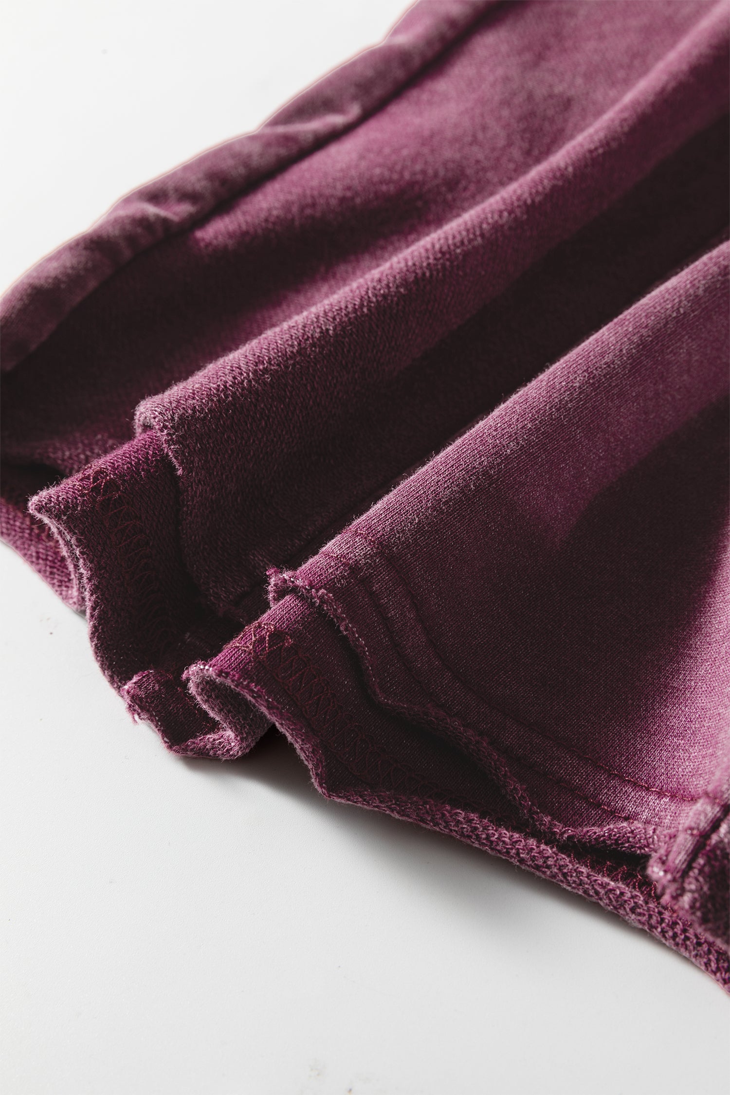 Everyday Comfort Wear Wild Ginger Mineral Wash Tiered Wide Leg Pants