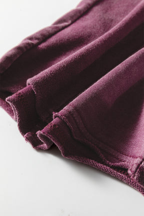 Everyday Comfort Wear Wild Ginger Mineral Wash Tiered Wide Leg Pants