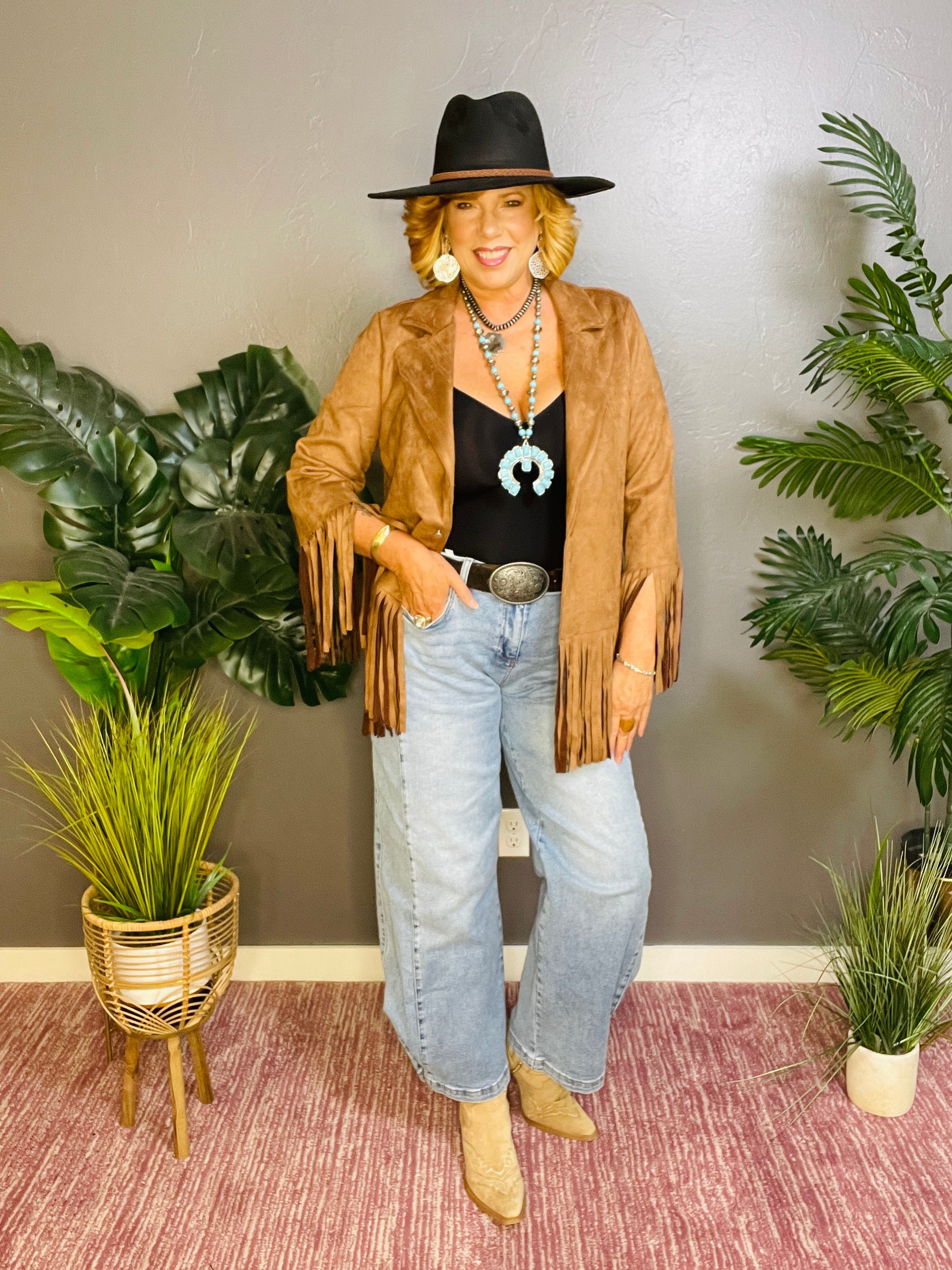 On The Fringe Blazer