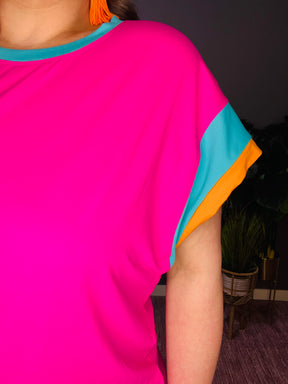 It's A Match Strawberry Pink Color Block Set