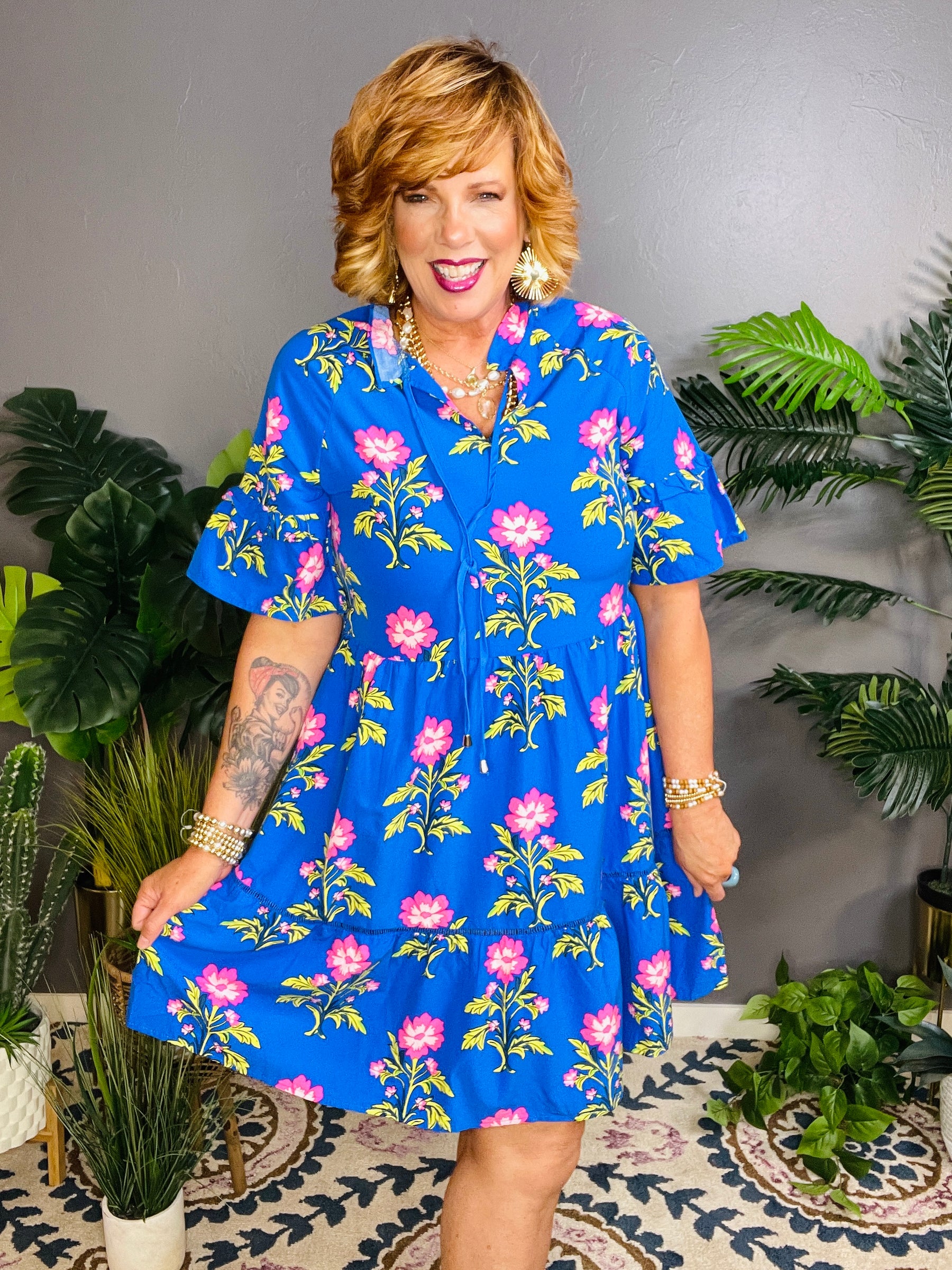 Bloom And Go Flower Dress