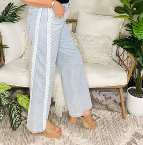 Lace And Grace Jeans (2 Colors)
