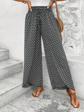 Look Your Best Bohemian Print Wide Leg Pants