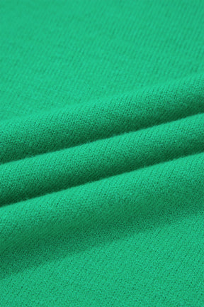 Daily Classic Green Ruffle Sleeve Top