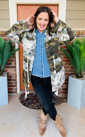 Patch Your Own Way Camo Jacket - OT114CAM