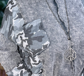 Run To You Camo Top - S111CM