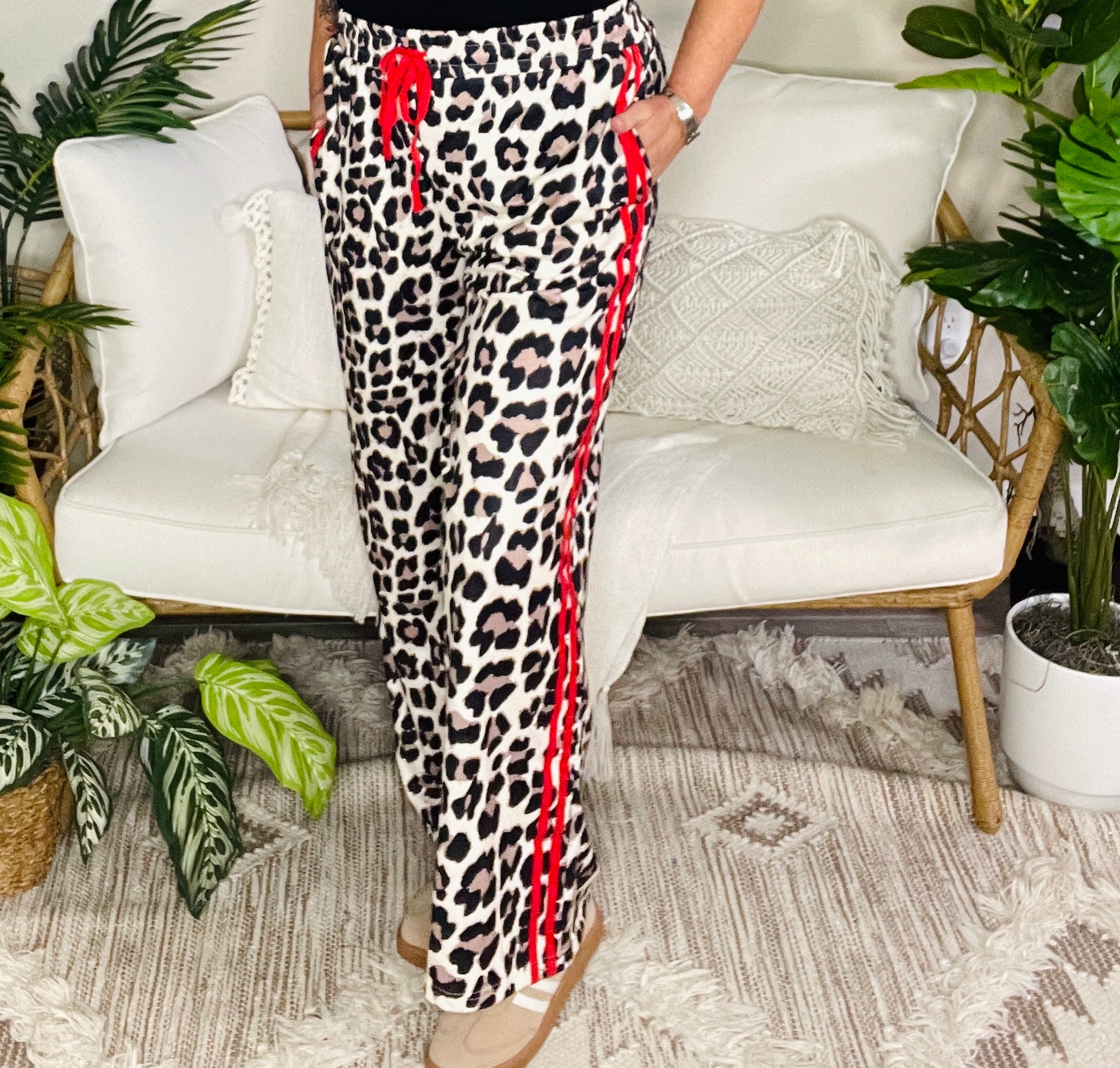 Game Changer Leopard Print Pants (2 Colors)