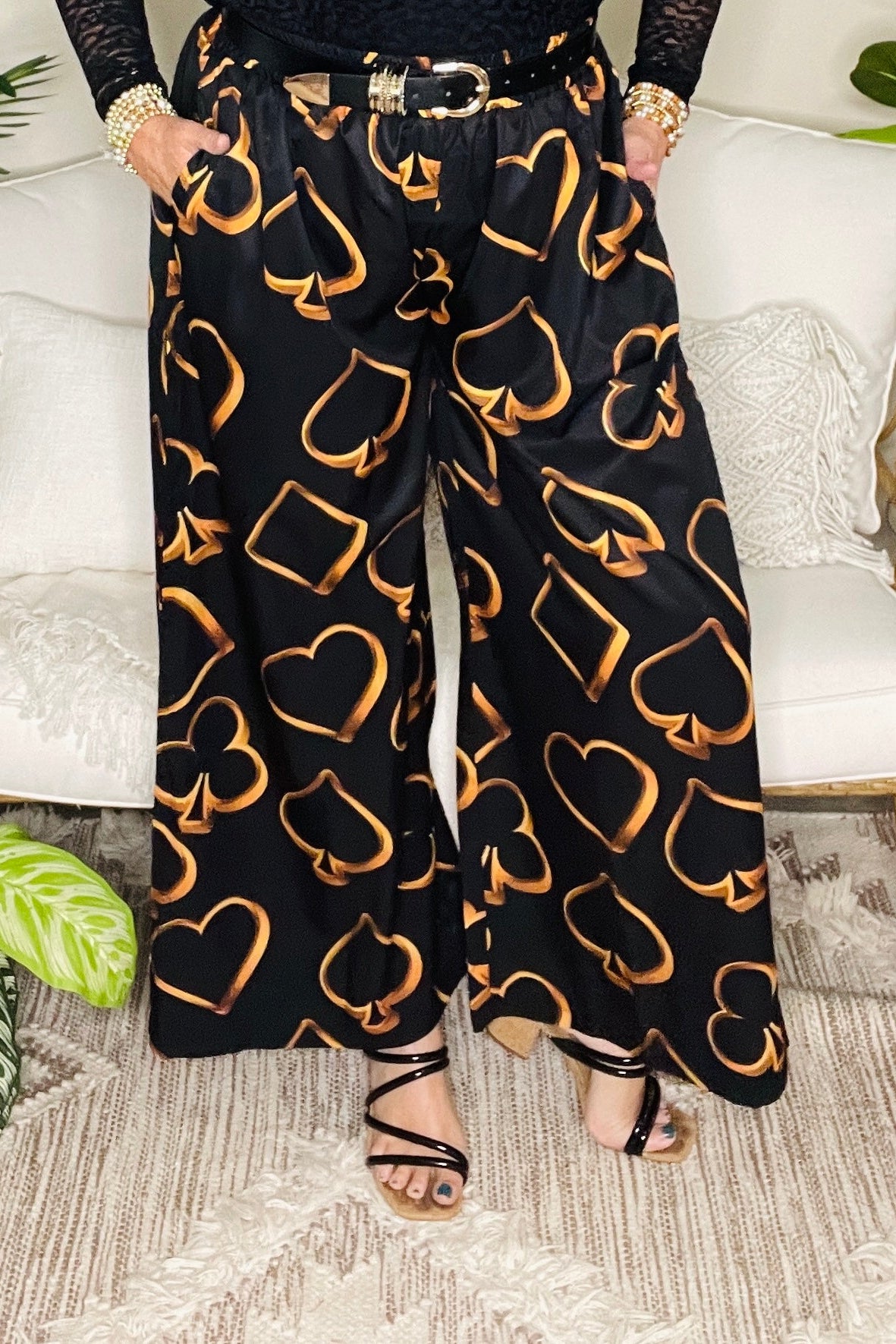 Ace Of Spades Pant - P104BK