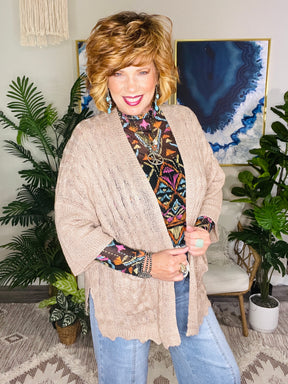 The Comfort Edit Knit Cardigan (2 Colors)