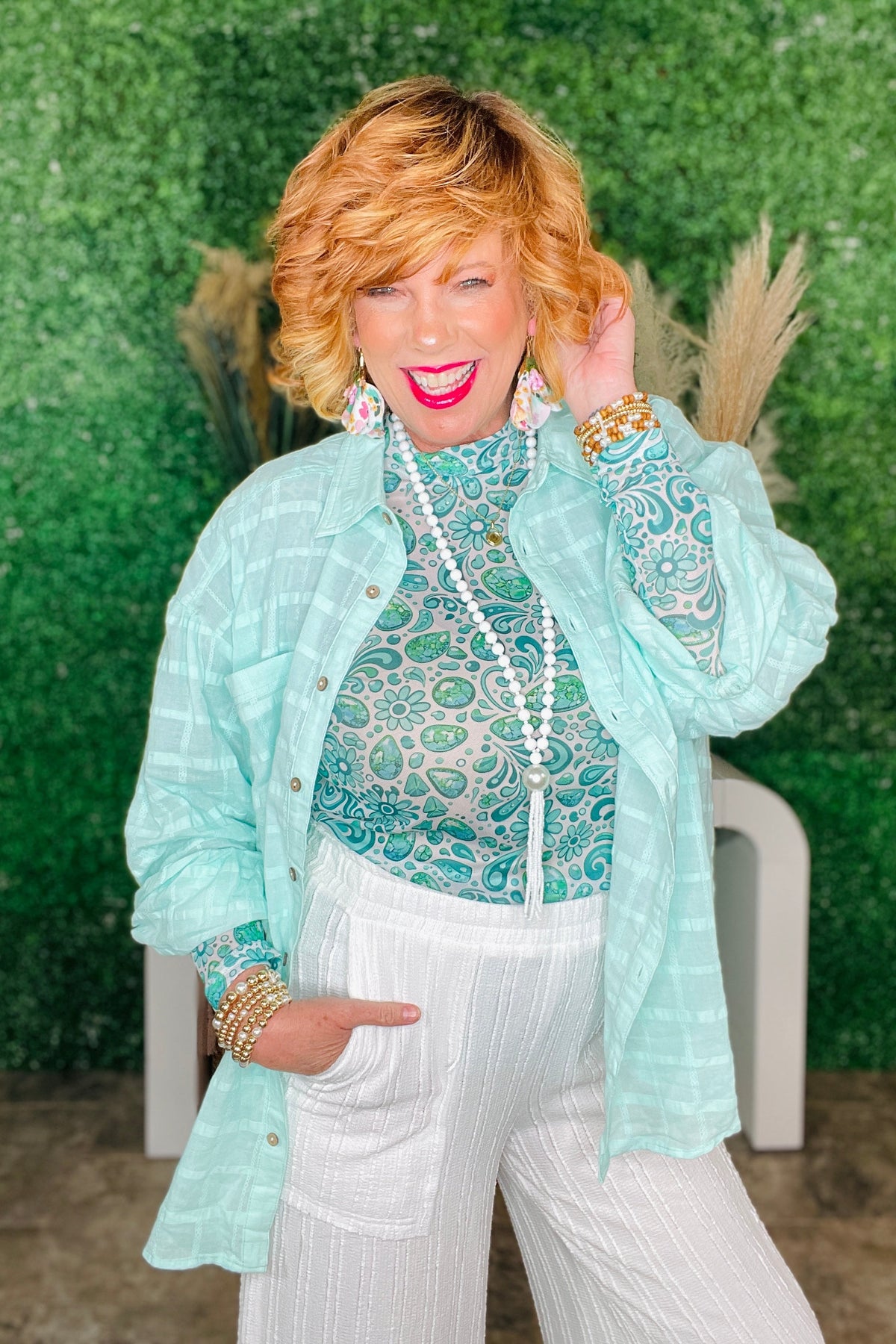 Sweet On Life Mesh Top - S602TQ