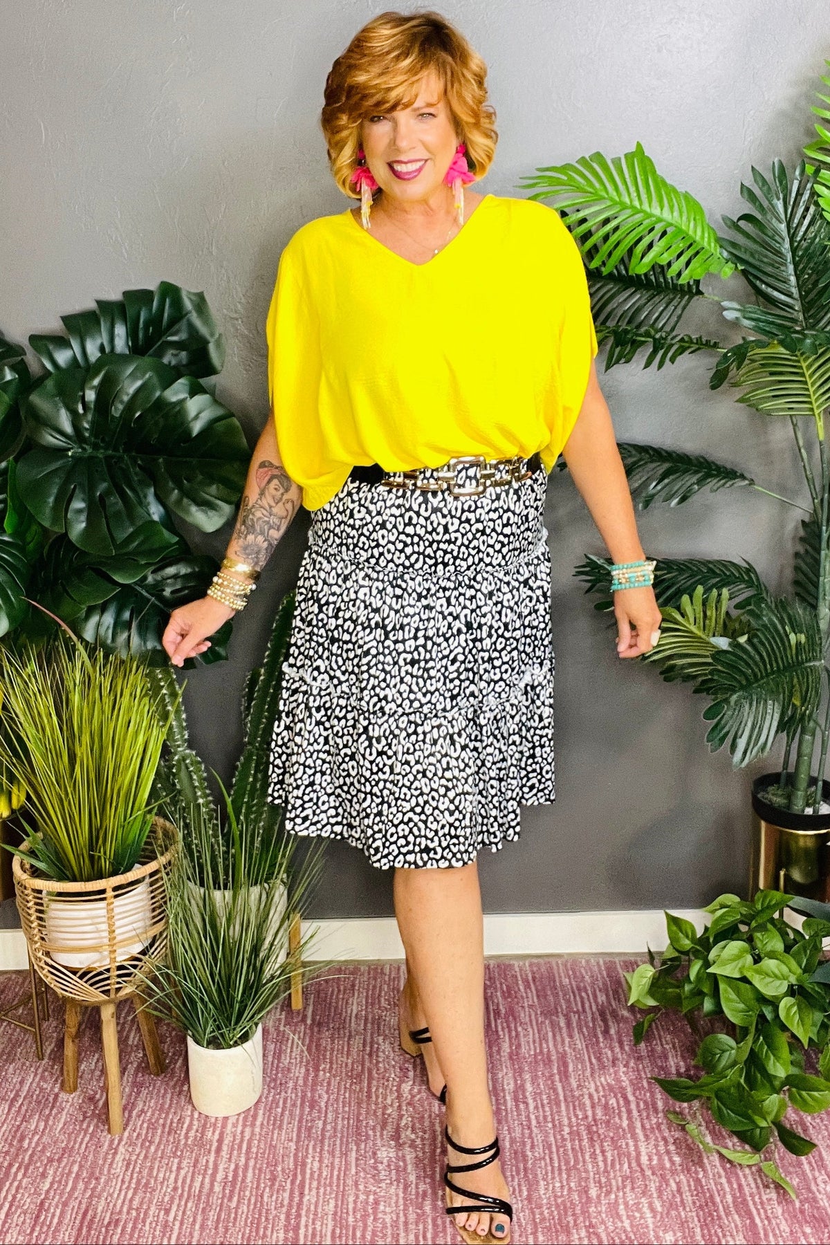 Sweet Talkin Skirt - SK006BK