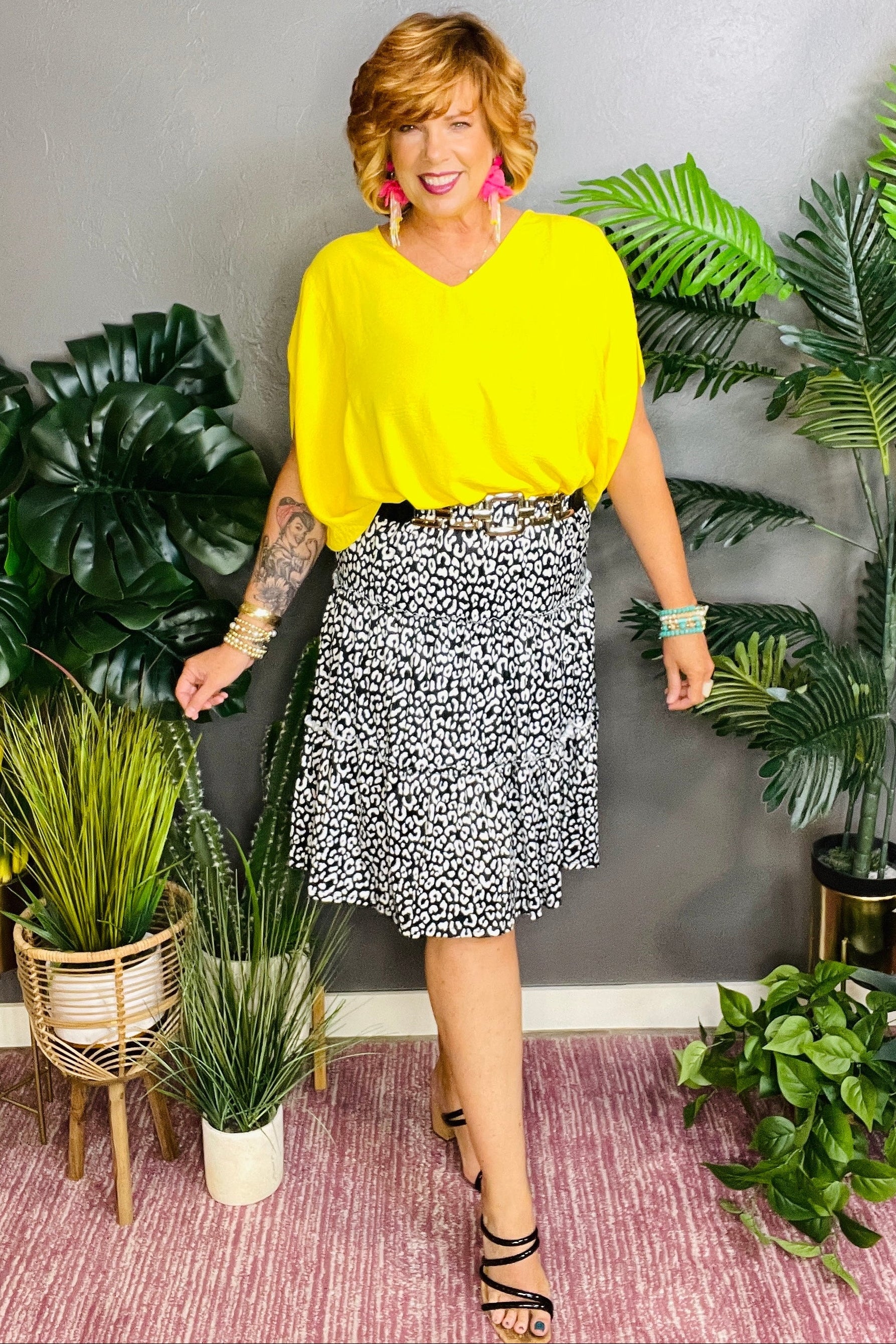Sweet Talkin Skirt - SK006BK