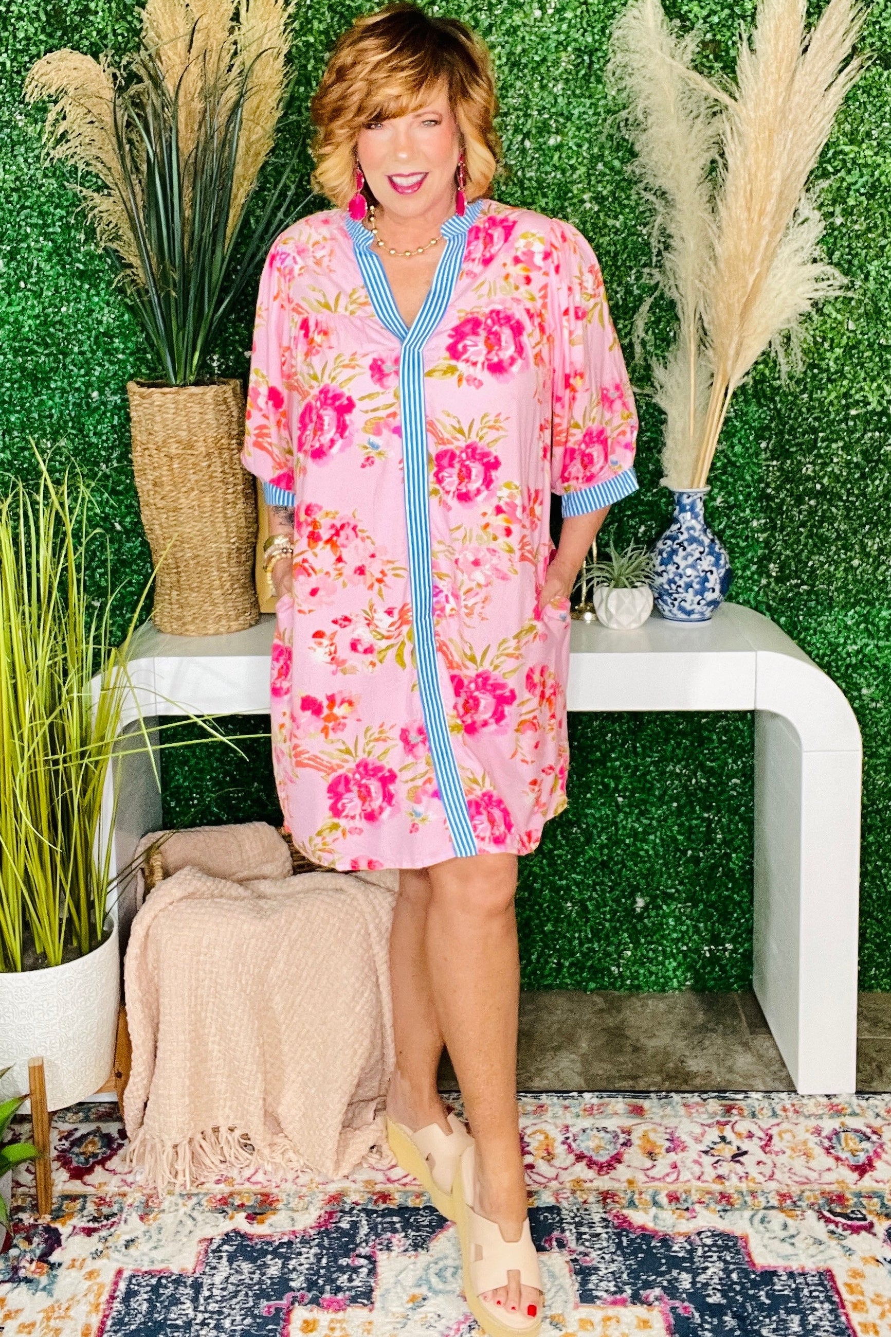 The Way It Goes Multicolour Floral Dress