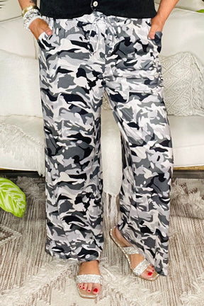Main Attraction Camouflage Drawstring Pants