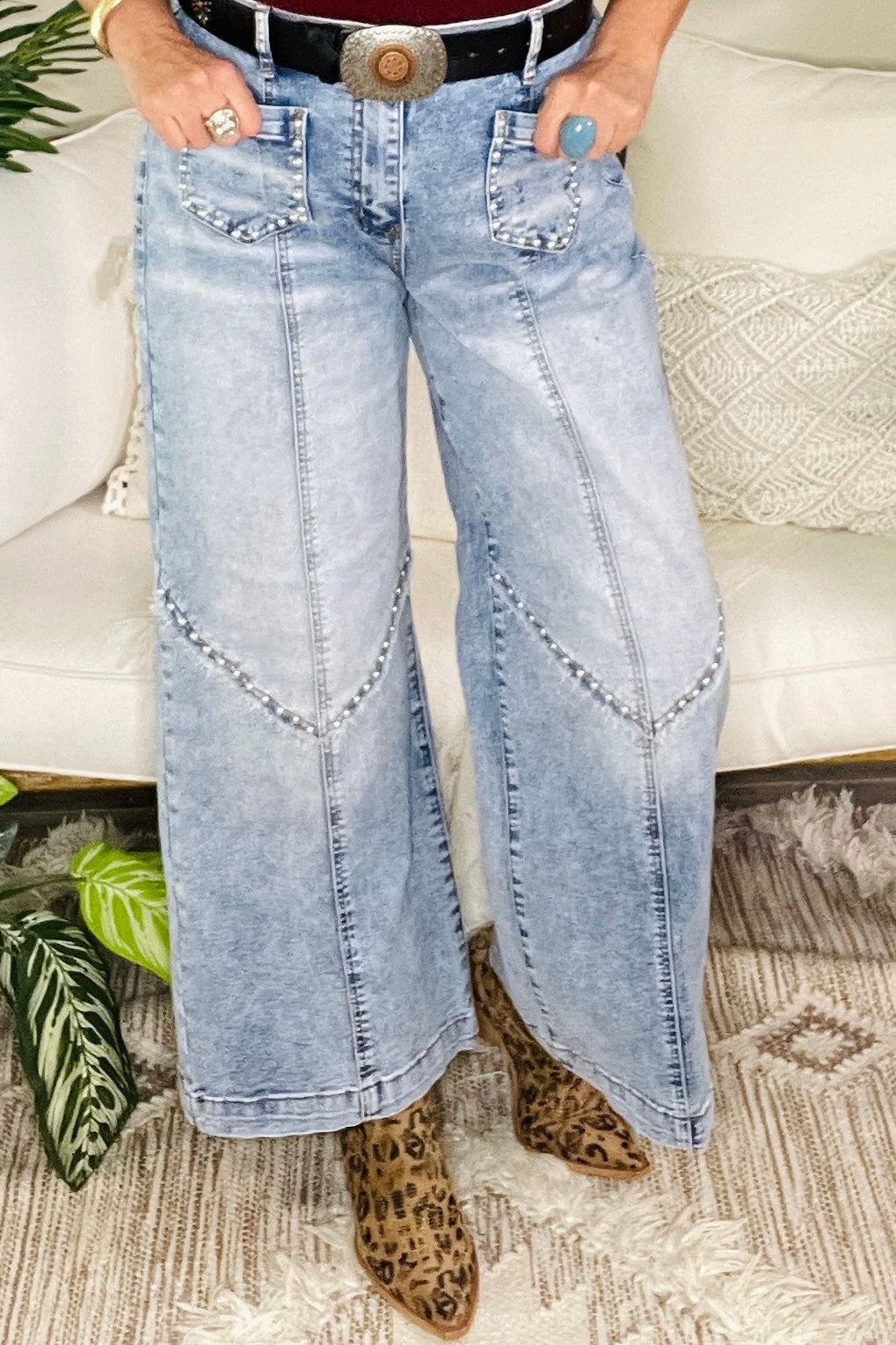 Seams Like Trouble Jeans